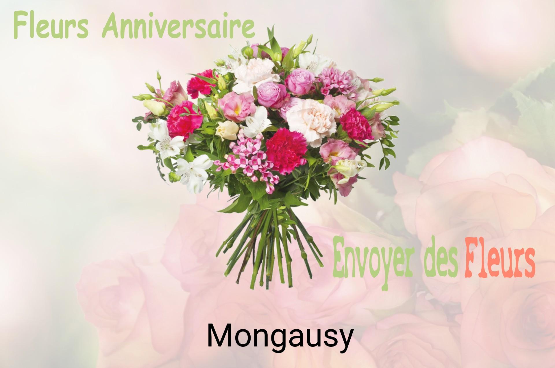 Bouquet de fleurs d’anniversaire livré à Mongausy